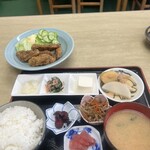 Nobue Shokudou - レバカツ定食