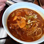 そば　ほし乃家 - 料理写真:レッドカレーなん