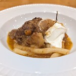 La Stalla - ソースのベースが蕪なんですよね。だから濃密にコクがあるのに軽いんです。