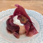 La Stalla - りんごとチーズが同じくらいに蕩けるのね。全ての食材がすさまじく調和しとります