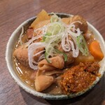Monzen Ichiba Binzurusan No Ichiba - モツ煮