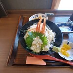 魚津丸食堂 - カニ身丼 2000円