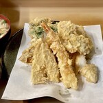 いもや - 天ぷら定食 ¥900