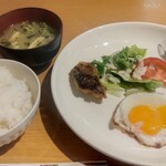 社 - モーニング　和食　　400円