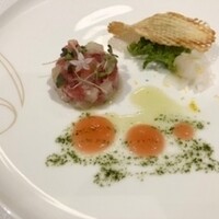 ロジェ ドール - ホタテとマグロ