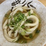 西端手打 上戸 - かけうどん小