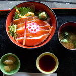 レストラン 大王 - 信州サーモン丼