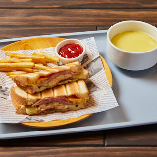 We are proud of our hot sandwiches! We have over 10 types, from meals to desserts!
