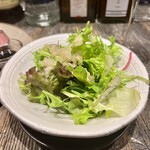 肉とワイン みなもと - グリーンサラダ　ハーフ