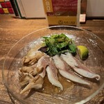 バル レオン - 本日の鮮魚の炙りカルパッチョ