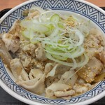 Yoshinoya - ねぎ塩豚丼あたまの大盛り