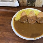 咖喱館 神戸 - ヒレ肉カツカレー（大盛）