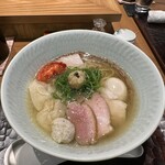 饗 くろ喜 - 『特製塩そば　手揉み麺』　1650円