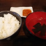 焼肉 暁 - ・汁が寂しい