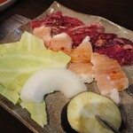 焼肉 暁 - ・(ランチ)牛ホル 880円