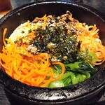 Imoya - 石焼ビビンバ定食(1,000円)