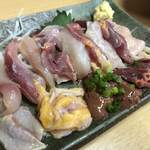 ふれあいの里 駅前店 - 鳥刺し