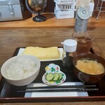 ひ蜜きち - 自家製だし巻き定食(冷たいお茶つき)　730円税込