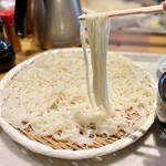 天茶屋 七蔵 - 稲庭うどん 七蔵特製スープつけ麺 小