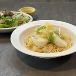 BafunYasai TCC CAFE - カブとセロリの冬野菜ペペロンチーノ