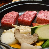 すき焼き 牛しゃぶ 松重 - 