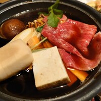 すき焼き 牛しゃぶ 松重 - 