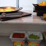 バイキングレストラン カーメル - ケサディーヤ、トルティーヤ