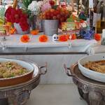 バイキングレストラン カーメル - メキシカンピラフ、秋野菜のブディン・アステカ