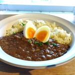 カフェ ヒップ カルイザワ - キーマカレー