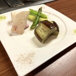 OPERA - 焼野菜（アスパラ・富田林産茄子・愛知県産桃かぶ）