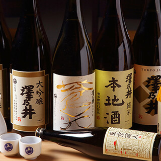 搭配“江戶食品”的酒也是精選的國產品種