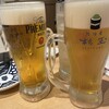 鮨・酒・肴 杉玉 - 生ビールとメガハイボール