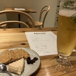 Akinchi - チーズとハートランドビール