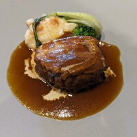 レストランいしだ - 上州麦豚肉の赤ワイン煮込み♪