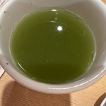金沢まいもん寿司 - 幕張市のお湯で作ったお茶。美味しいよ。