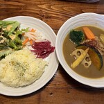 Curry House Shinamon No Ki - チキンと彩り野菜のスープカレー