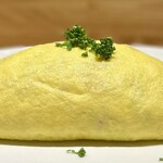 洋食 おがた - オムライス（デミグラスソースは別添え）