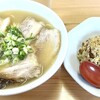 王富 - しょう油焼豚ラーメンとチャーハン・小