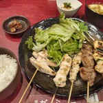 Yakitori Ga-Mi- - 焼鳥ランチ