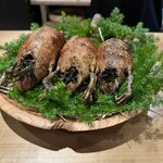 レストラン ウオゼン - 石窯で焼いた小鴨のロースト