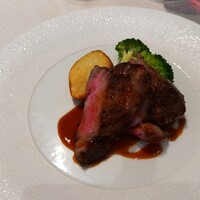 グリルうかい 丸の内店 - イベリコ豚の炭火焼き これが食べたくてこのコースにしています