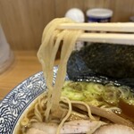 中華そば 笑歩 - 全粒粉麺