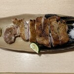 千亀 - 名古屋コーチンもも塩焼き