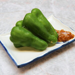 chilled green pepper