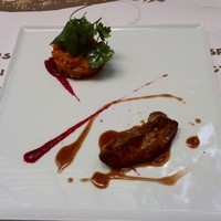BISTRO DOUBLE - 前菜、フォアグラのポワレ
