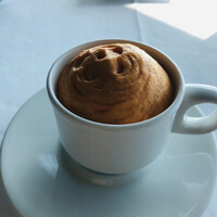 Fish Bank TOKYO - クラムチャウダー　上にトマトのスプーマ