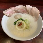 ナカムラボ。TOKYO - 特製 鶏白湯soba 1,500円（税込）