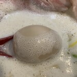 ナカムラボ。TOKYO - 特製 鶏白湯soba   味玉