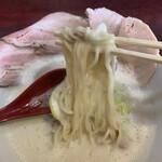 ナカムラボ。TOKYO - 特製 鶏白湯soba   極細ストレート麺