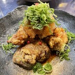 Youshoku Izakaya Iyasaka - 若鶏の唐揚げおろしポン酢
